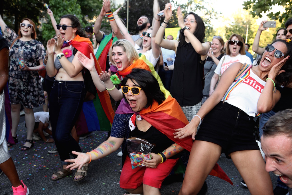 PHOTOS: Another Dance Party Protest, This Time At Mitch McConnell’s House