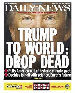 “Drop Dead”: How Trump Inspired the New York Daily News to Revive Its Most Famous Headline