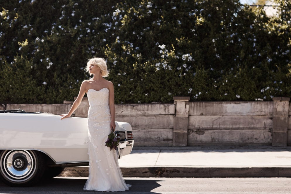 Floravere designer luxury wedding dresses Alfred Angelo gowns delivery custom