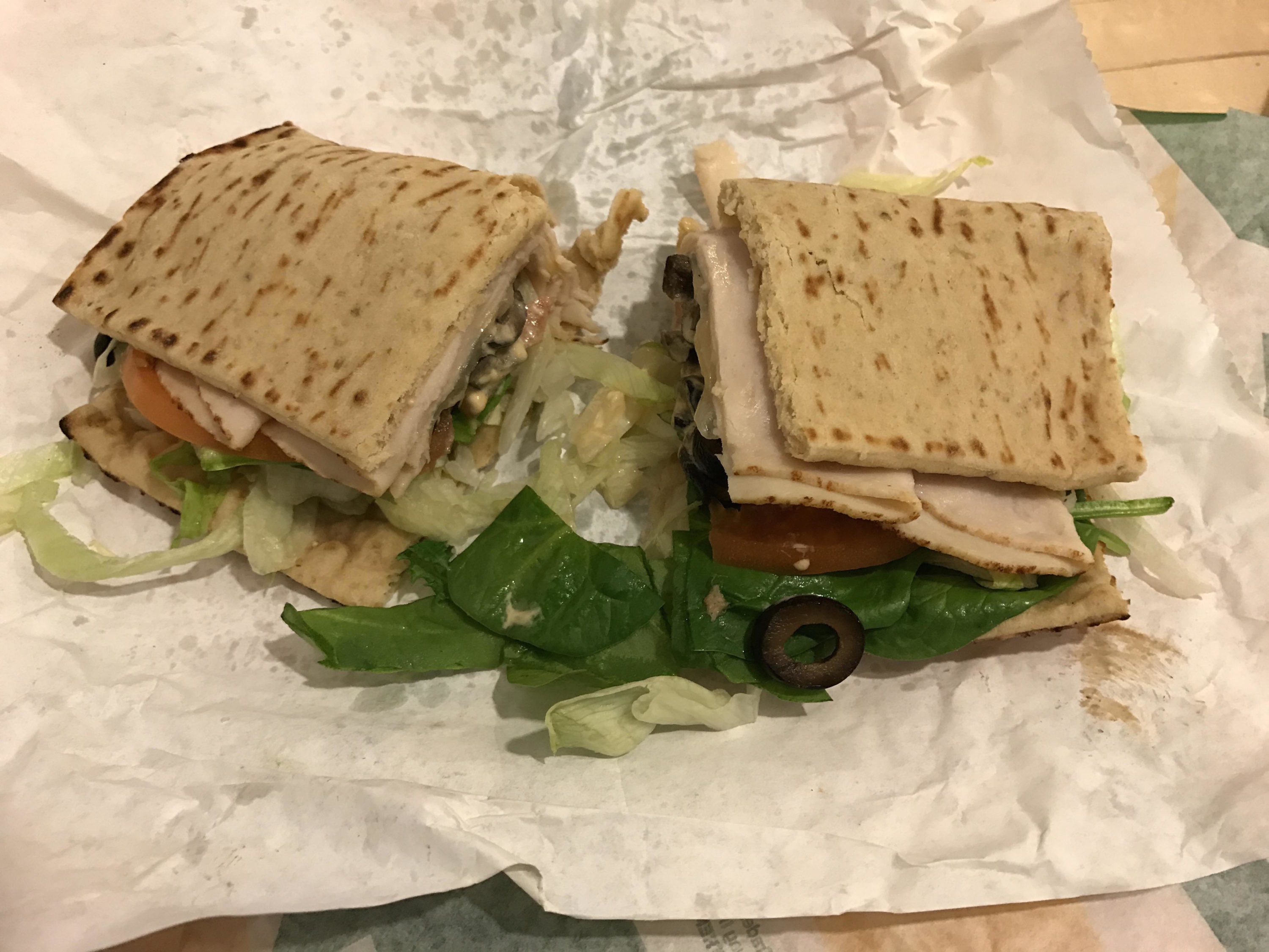 Nutrition Facts For Subway Flatbread Bios Pics