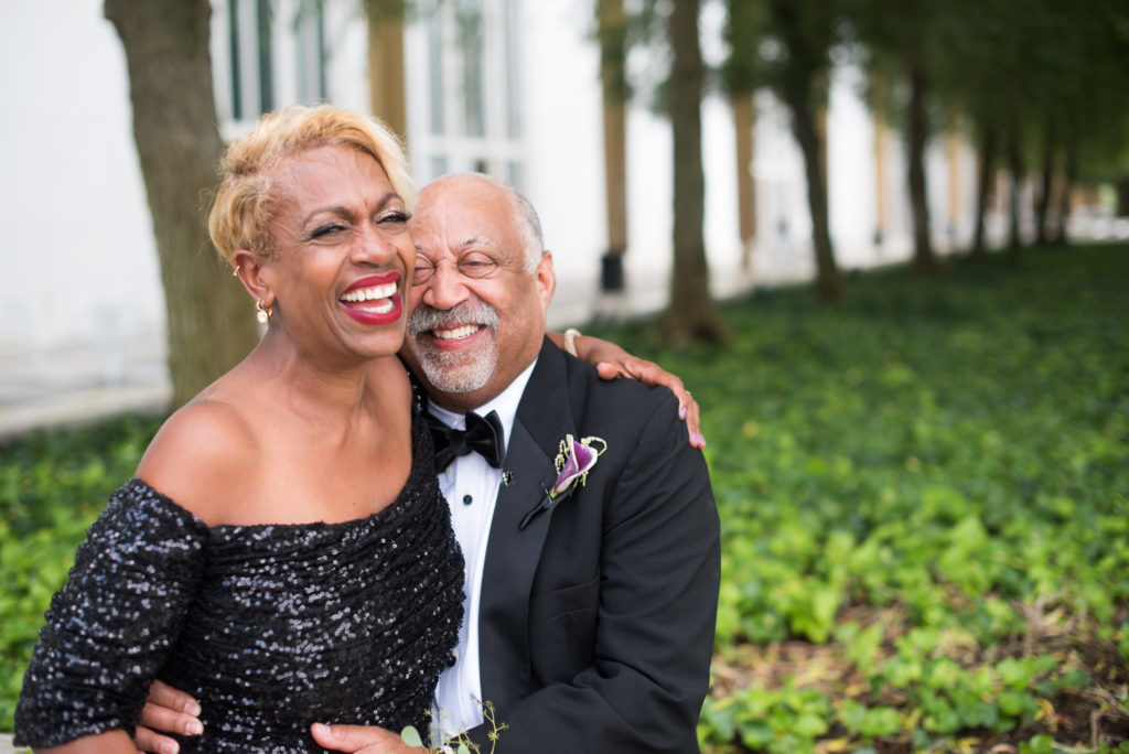 Kennedy Center National Cathedral Ashleigh Bing Anniversary Photoshoot Bride and Groom Portrait Washington, DC