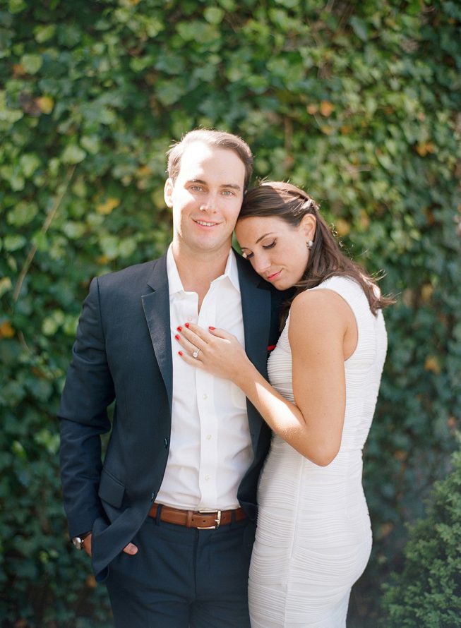 Ashley Julyan + Dustin Harris at L'Auberge Chez Francois | Audra Wrisley Photography French Engagement Shoot in Virginia