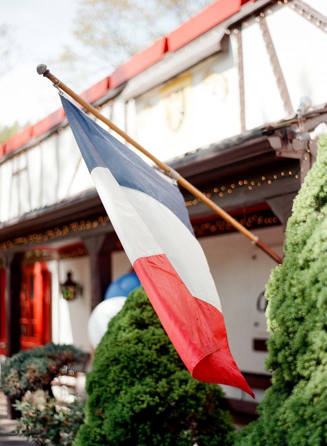 Ashley Julyan + Dustin Harris at L'Auberge Chez Francois | Audra Wrisley Photography French Engagement Shoot in Virginia