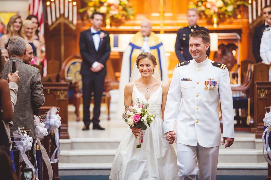 The Nautical Portraits at this Navy Aviator’s Annapolis Wedding Yes that's a crew boathouse. And the Navy-Marine Corps Memorial Stadium football field.