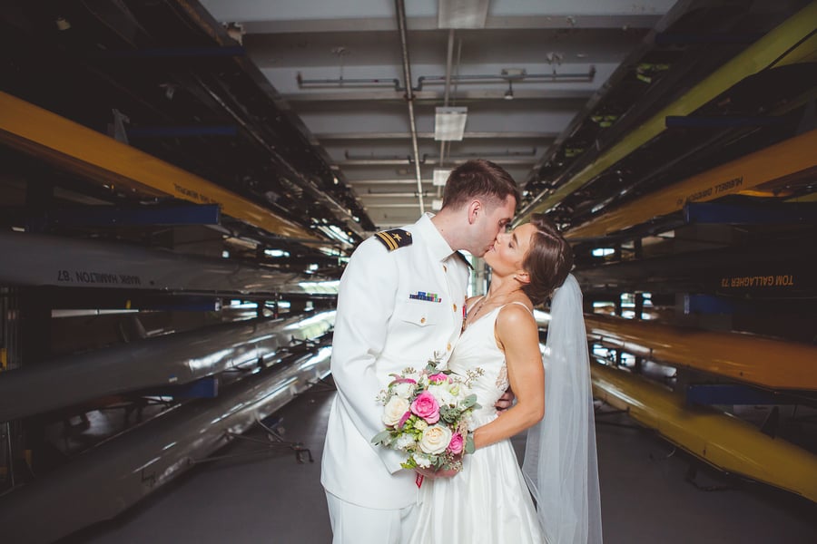 Nautical Portraits Navy Aviator Annapolis Wedding crew boathouse Navy-Marine Corps Memorial Stadium football field grace rich matthew murphy