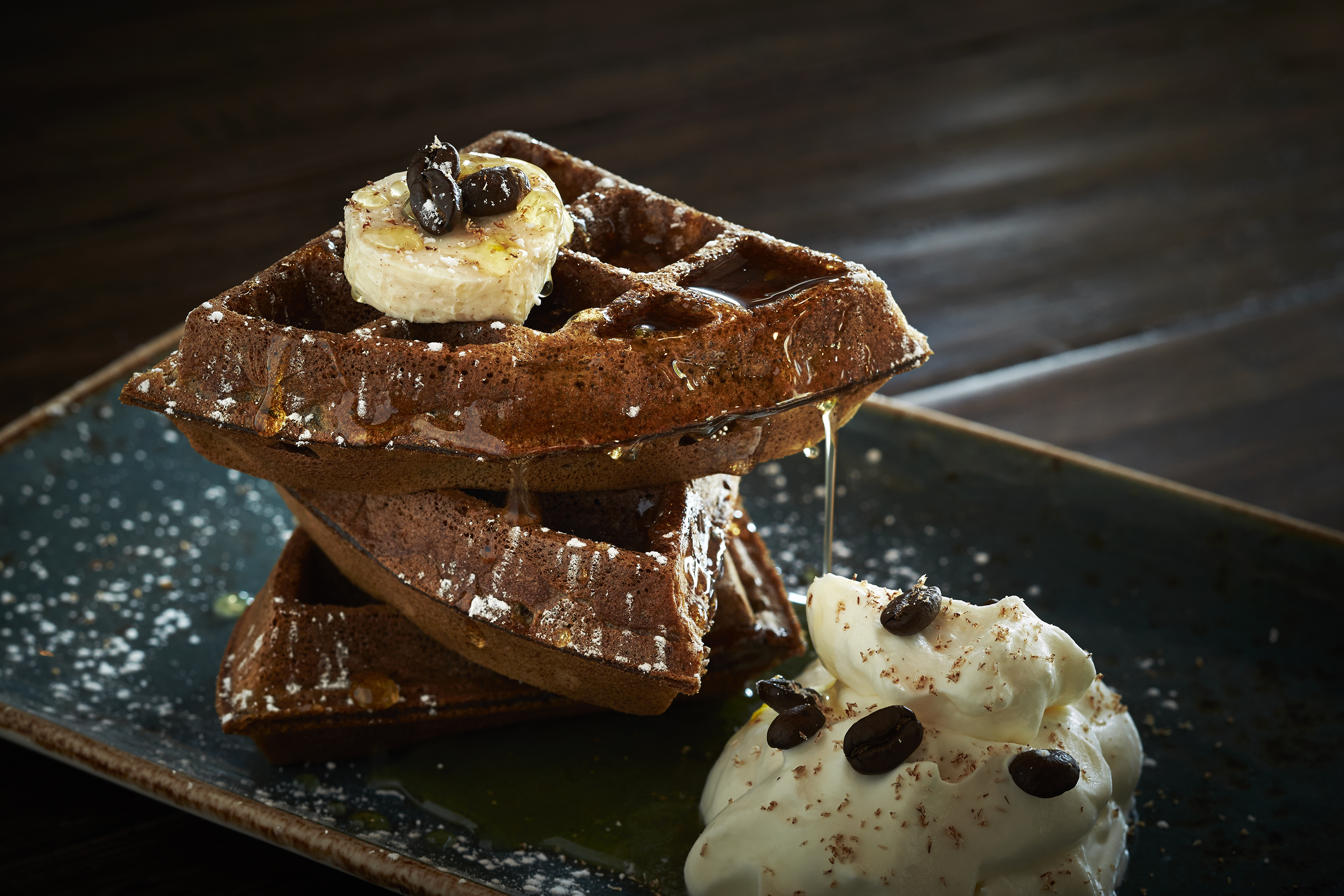 Greek Coffee Waffles - Washingtonian