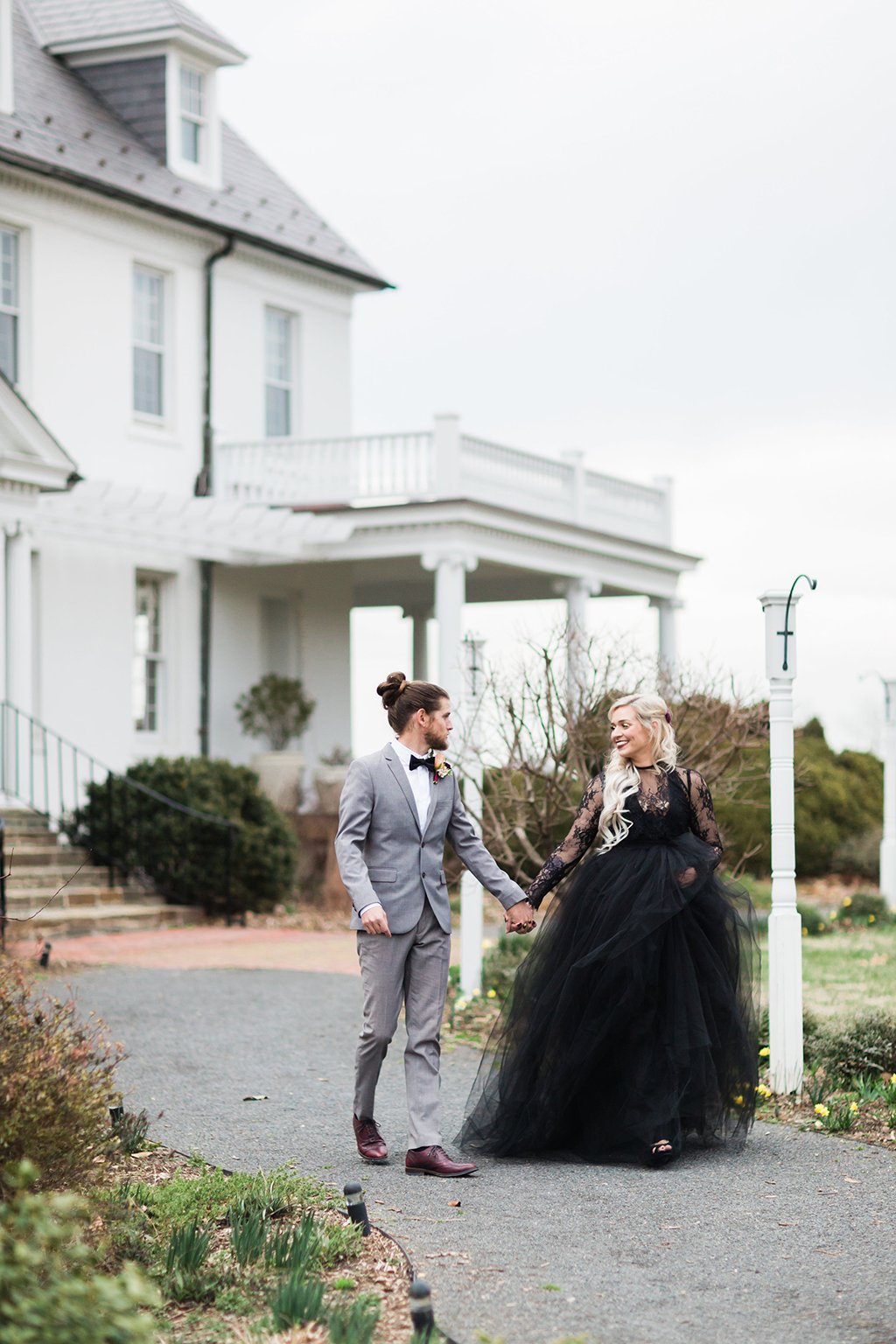 Kristin Mastrangelo Goth Mansion Anniversary Photoshoot