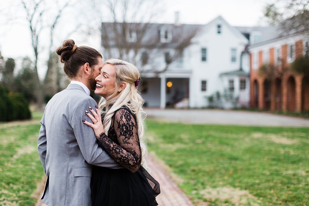 Kristin Mastrangelo Goth Mansion Anniversary Photoshoot