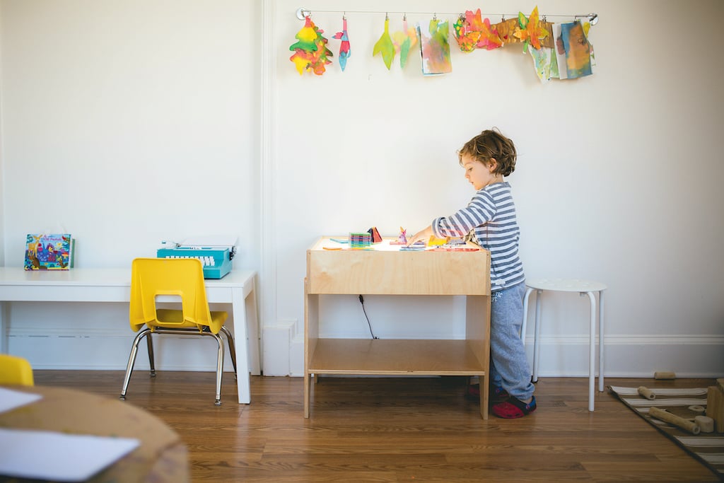 Little Loft - Washingtonian At Little Loft, kids can learn a variety of crafts. Photograph by Red Turtle Photography.