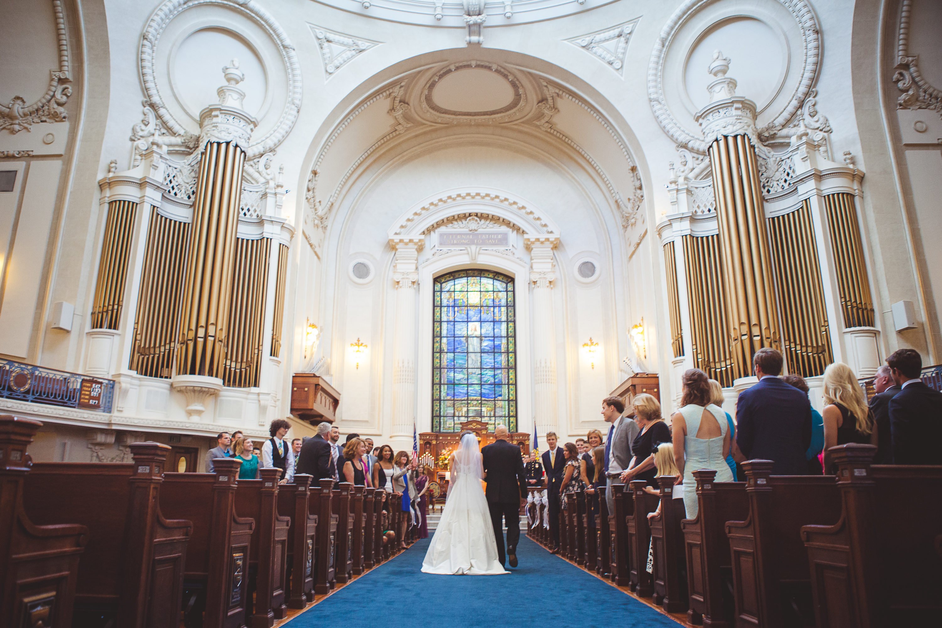 The Nautical Portraits at this Navy Aviator’s Annapolis Wedding Yes that's a crew boathouse. And the Navy-Marine Corps Memorial Stadium football field.