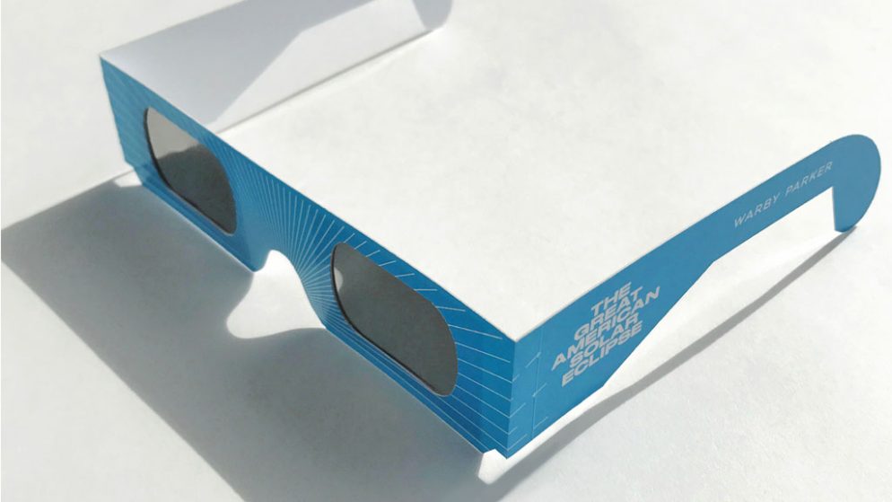 Warby Parker is Handing Out Free EclipseViewing Glasses at Its DC