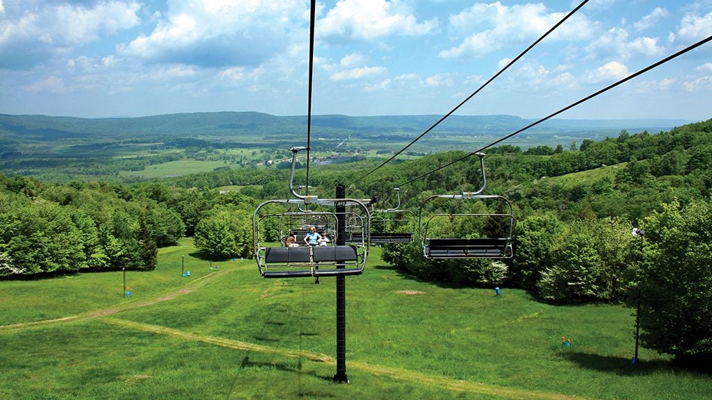 Canaan Valley. Photograph by courtesy of Canaan Valley Resort.