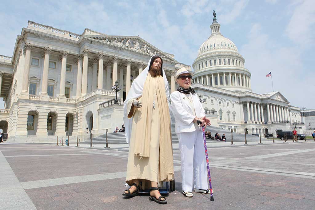 JesusLady1 - Washingtonian Photograph by Evy Mages.