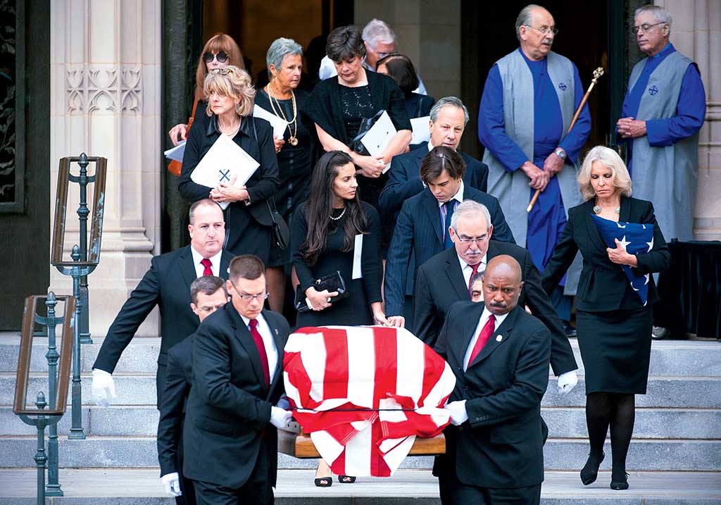 After Ben died in 2014, Sally began working on her memoir. Photograph by Getty Images. After Ben died in 2014, Sally began working on her memoir. Photograph by Getty Images.