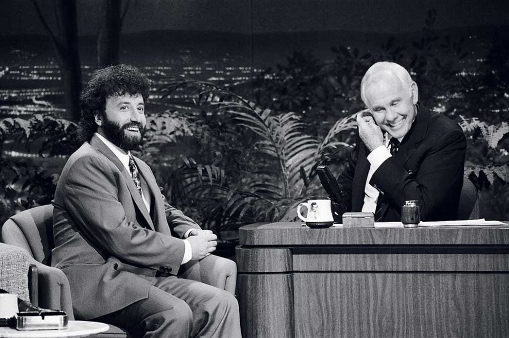 After the Cold War ended, Smirnoff stopped getting calls to appear on late-night shows. Photograph by Gary Null/NBC/NBCU Photo Bank via Getty Images. After the Cold War ended, Smirnoff stopped getting calls to appear on late-night shows. Photograph by Gary Null/NBC/NBCU Photo Bank via Getty Images.
