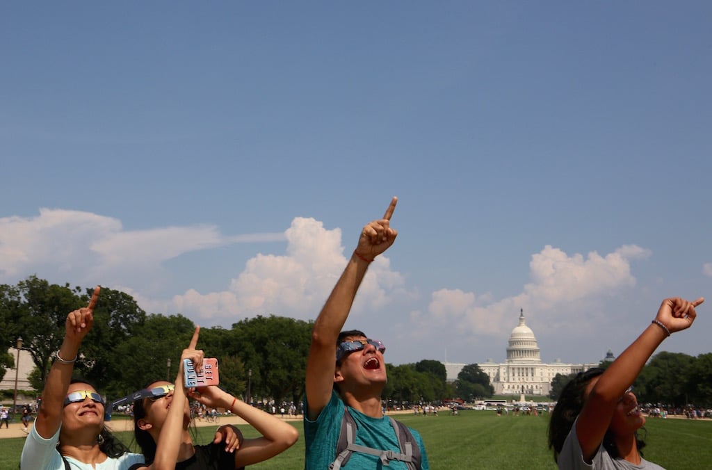 There Was an Eclipse Party on the Mall, and It Was Wonderful