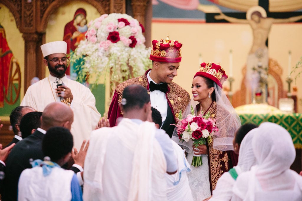 Egla Negatu Taye, Olana Samuel Olana, Ethiopia, Ethiopian Wedding, Summer Wedding, The Westin Alexandria, Nat Wongsaroj, St. Katherine's Greek Orthodox Church, Falls Church, DaVinci Florists, Fluffy Thoughts Bakery