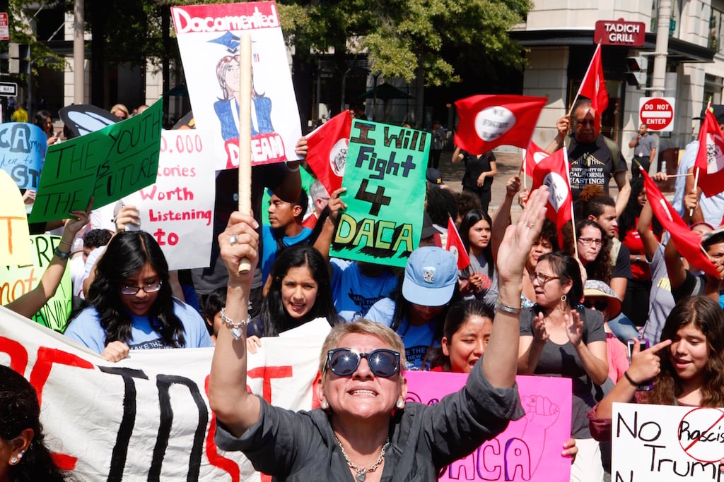 PHOTOS: Protesters in DC Respond to Trump’s DACA Decision