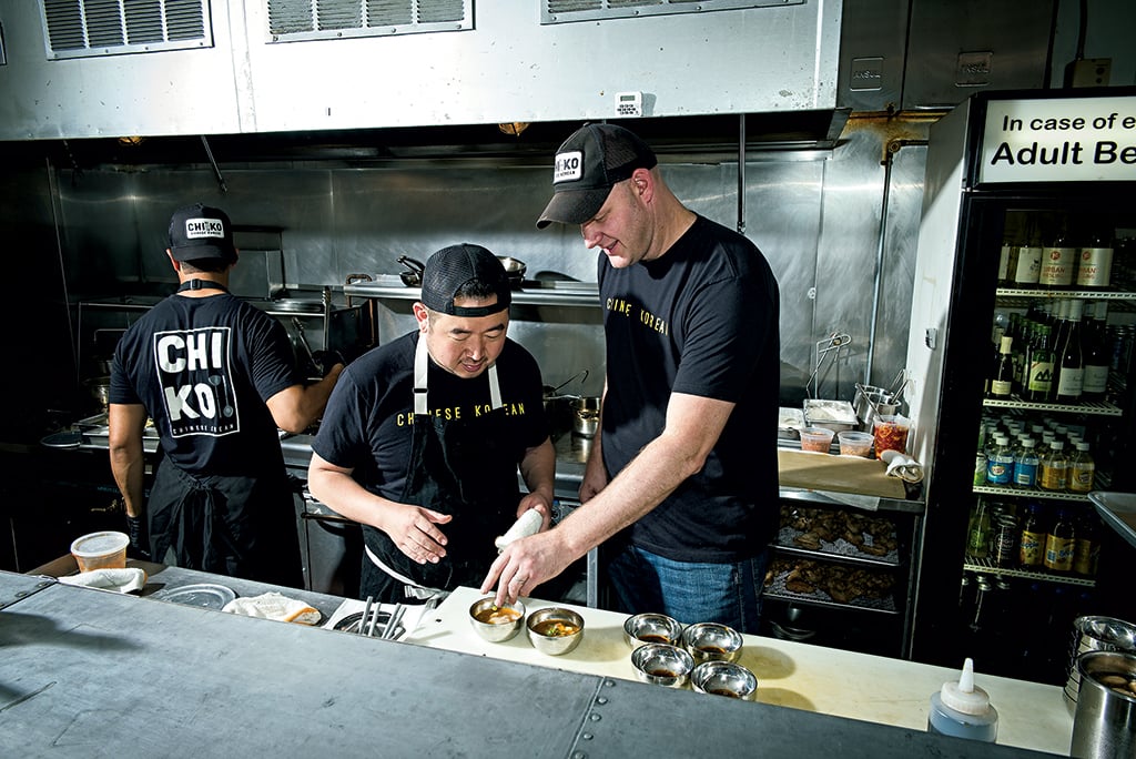 Chiko - Washingtonian Danny Lee and Scott Drewno.