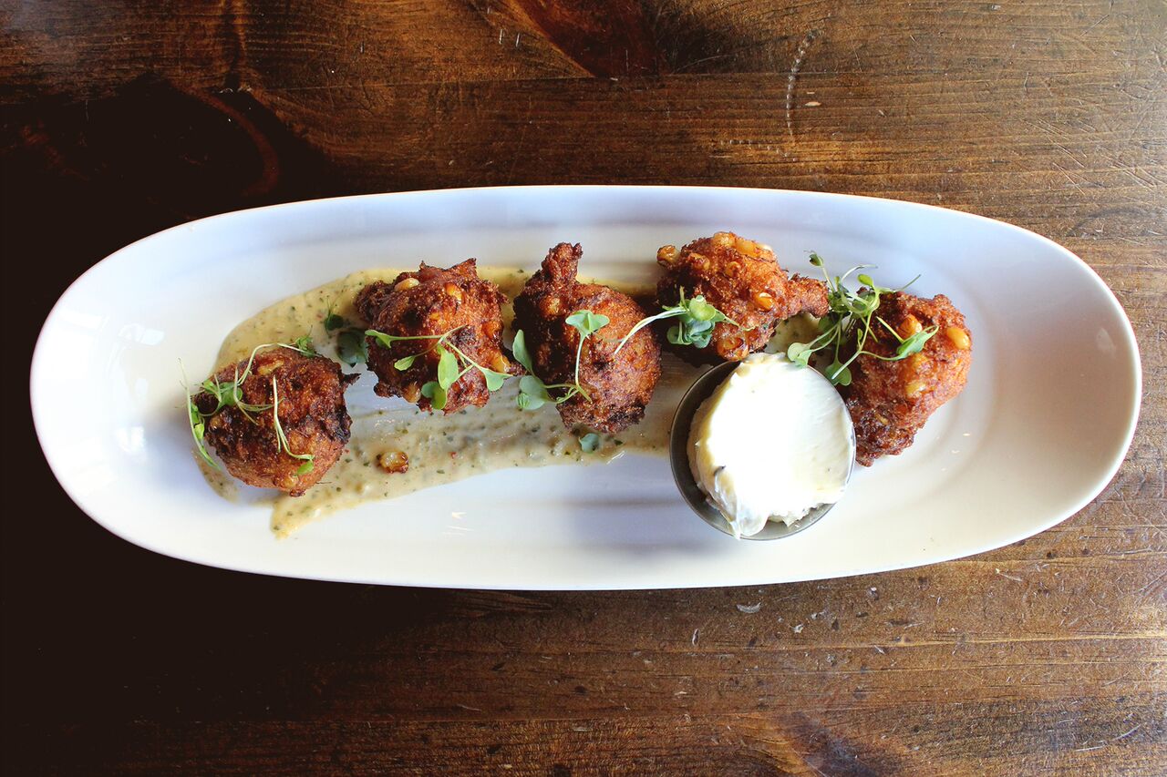 Corn & Crab Hushpuppies- Table 95 Hospitality - Washingtonian