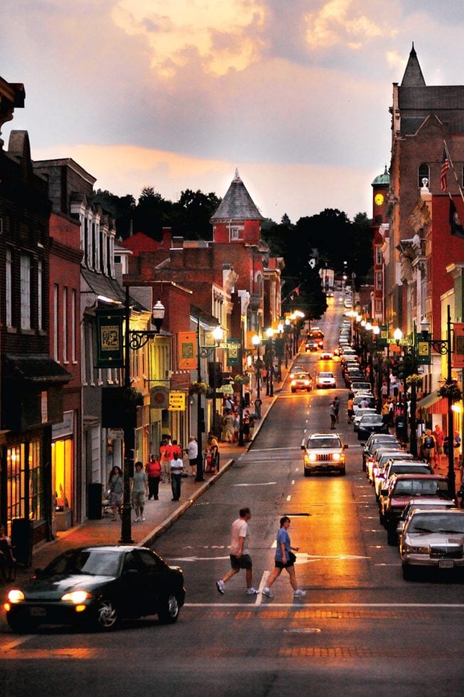 Photograph of historic Staunton by Woods Pierce.