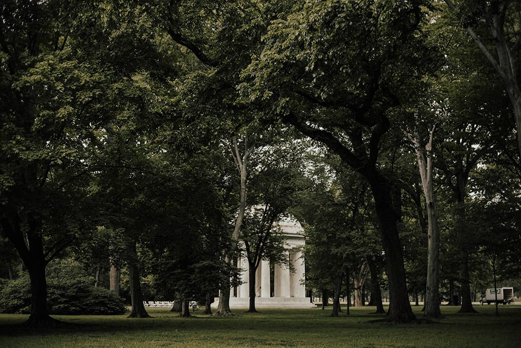 No Cake, No First Dance: How This Couple Pulled of a Stunning Minimalist Wedding on the National Mall at the DC War Memorial Soraya Turner Michael Goddard