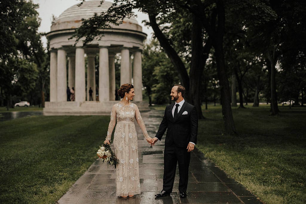 No Cake, No First Dance: How This Couple Pulled of a Stunning Minimalist Wedding on the National Mall at the DC War Memorial Soraya Turner Michael Goddard
