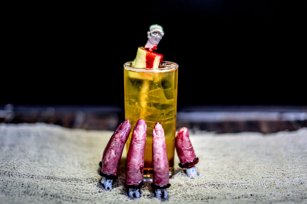 The Dead Will Walk The Earth cocktail at Pub Dreas - Washingtonian