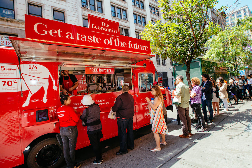 Economist food truck