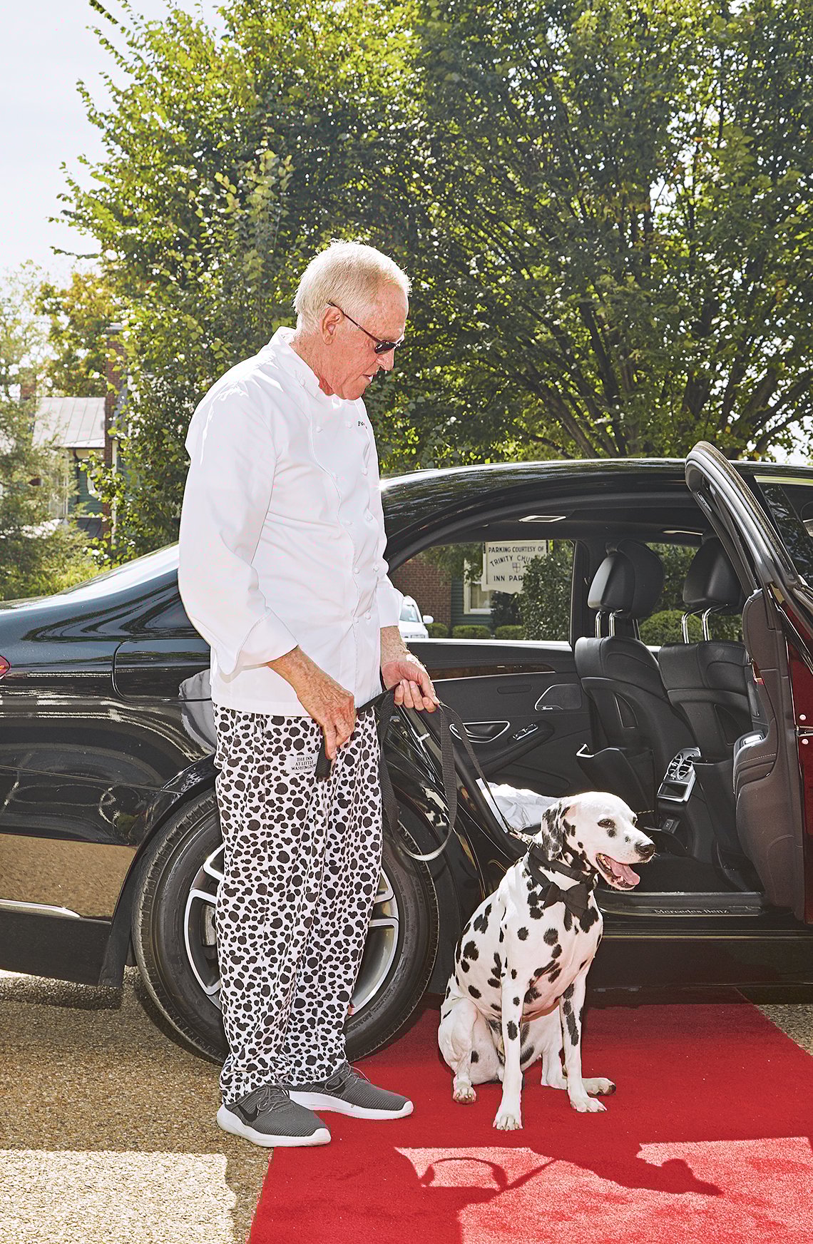 17091_Luray_Dalmation_0151-1 - Washingtonian O'Connell and Luray arrive for work.