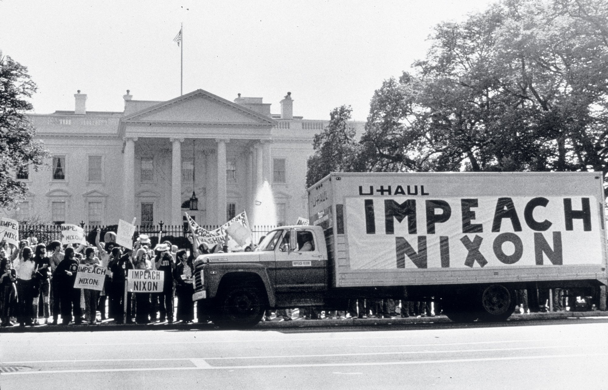 Drew’s 1975 Watergate book was rereleased in 2014—but last year’s election, and perhaps liberal wishful thinking, gave it new life. Photograph by MPI/Getty Images.