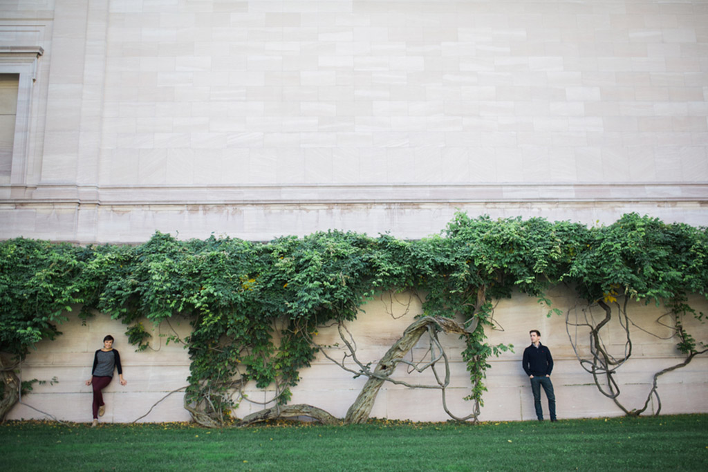 alatheia and eric larsen, offbeat engagement photos dc EPA justice department Metro engagement photoshoot Steven Burkenkemper of Birchfields