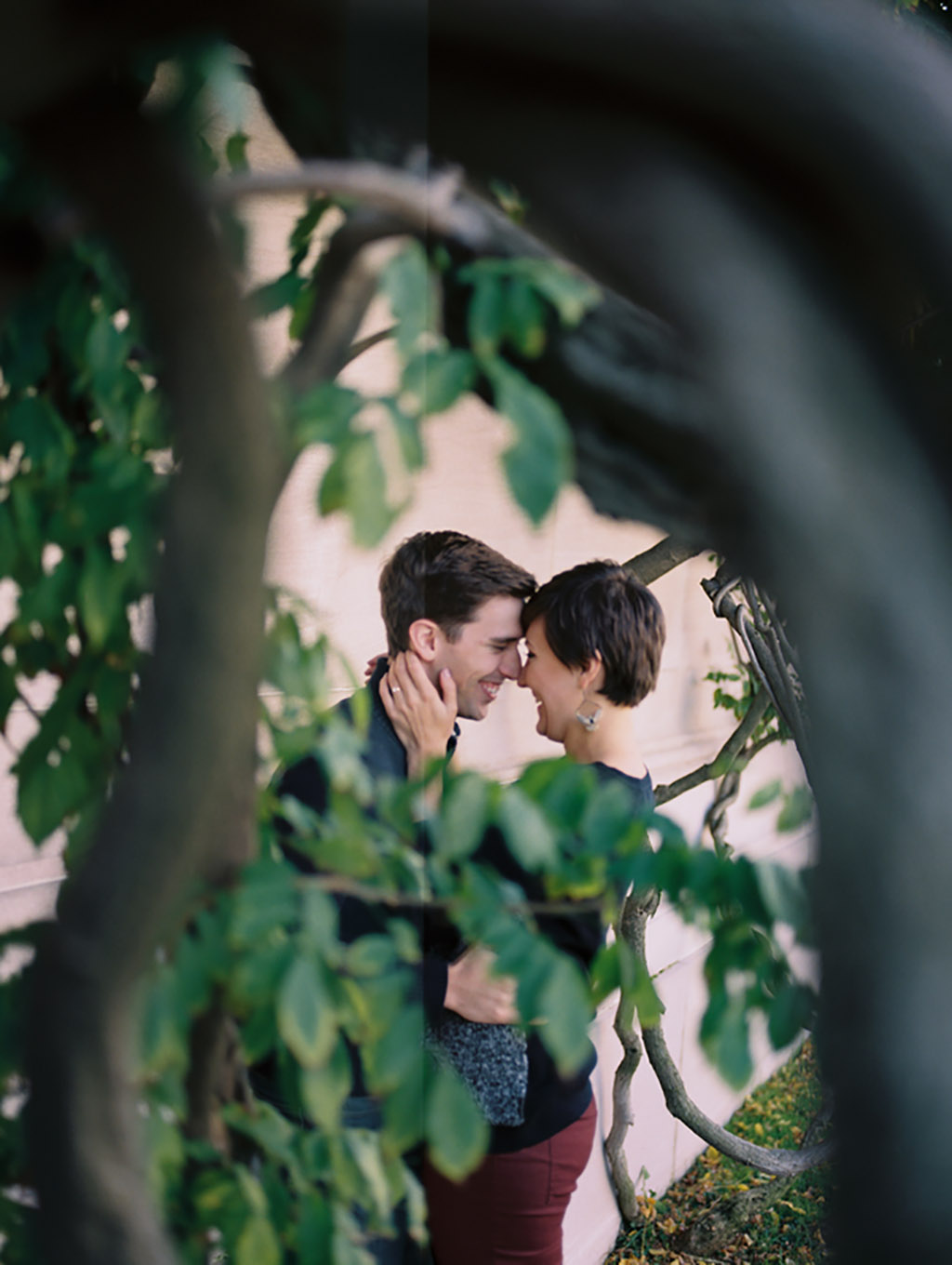 alatheia and eric larsen, offbeat engagement photos dc EPA justice department Metro engagement photoshoot Steven Burkenkemper of Birchfields