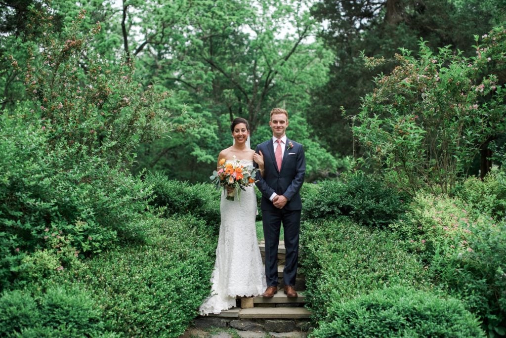 This JMU Couple’s Rustic Virginia Barn Wedding Featured Dreamy Florals and a Traditional Iranian Sofreh Sheila Nasseri and Tomas Fadoul III Murray Hill Megan Noonan Photography