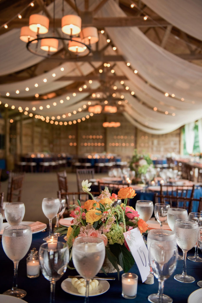 This JMU Couple’s Rustic Virginia Barn Wedding Featured Dreamy Florals and a Traditional Iranian Sofreh