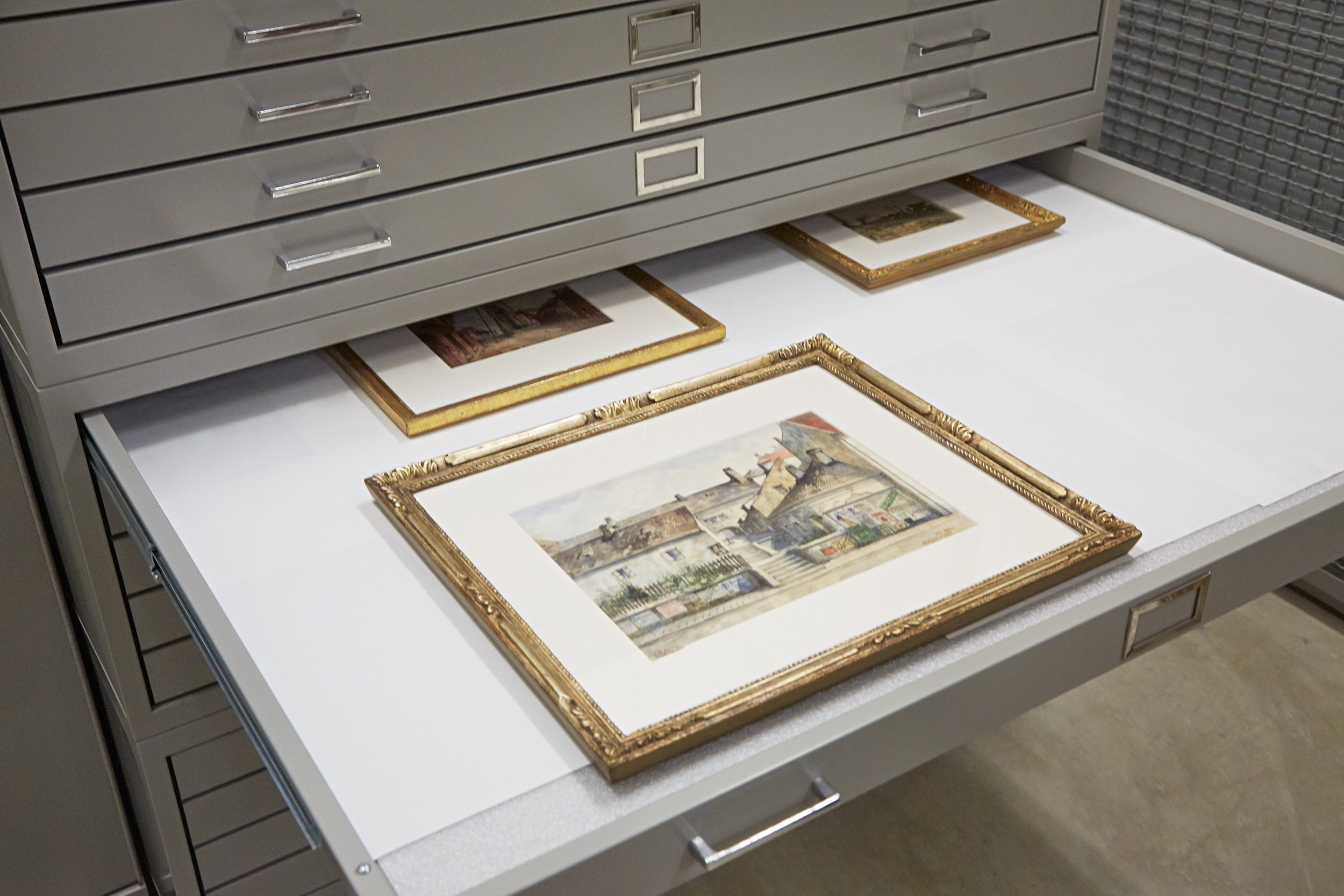 The Army’s German collection includes four “creepy” watercolors under lock and key. The artist: Adolf Hitler.