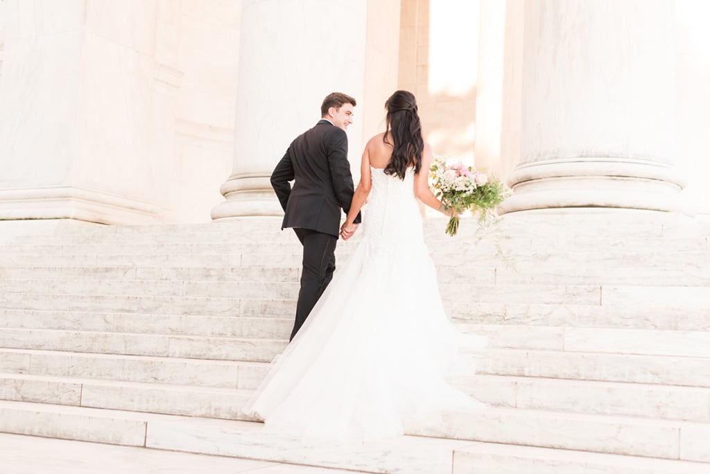 Christine Constantino and Chris Riedel classic dc wedding portraits anniversary shoot