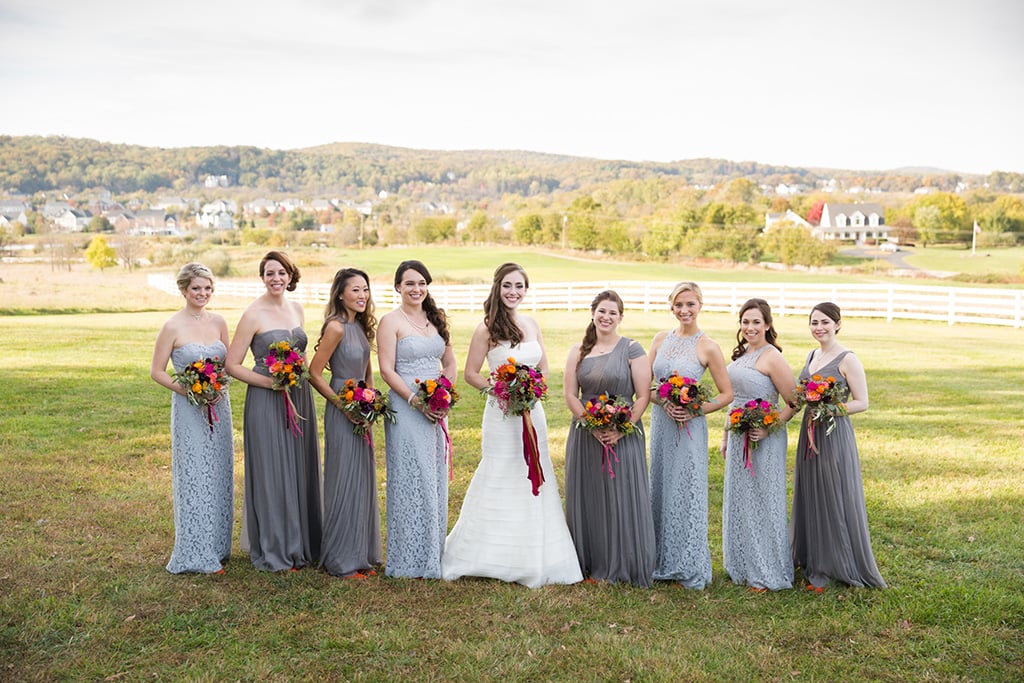 Virginia Tech-themed wedding officiant surprise with hokie mascot Sarah Keim Brian Dohn