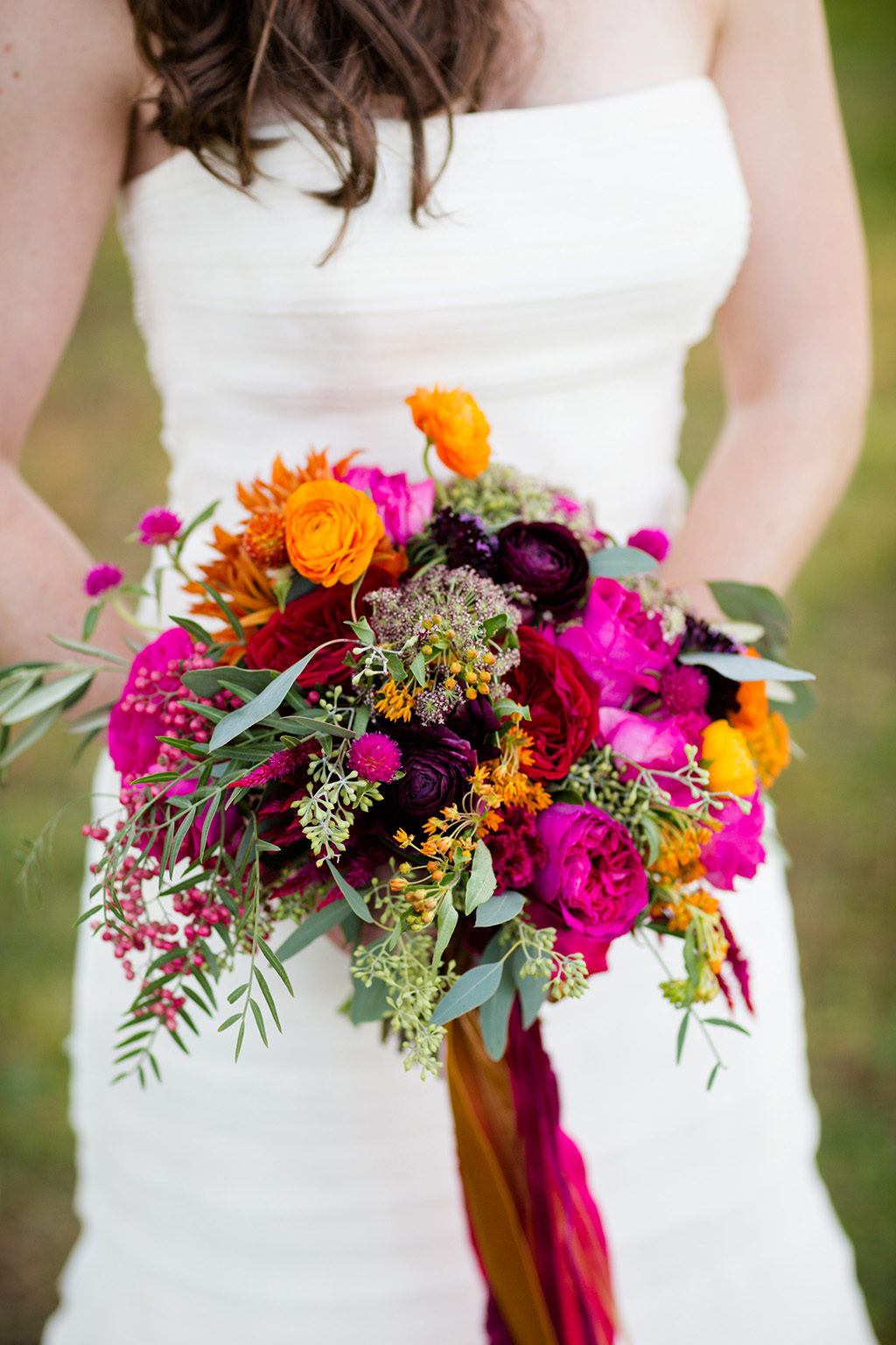 Virginia Tech-themed wedding officiant surprise with hokie mascot Sarah Keim Brian Dohn