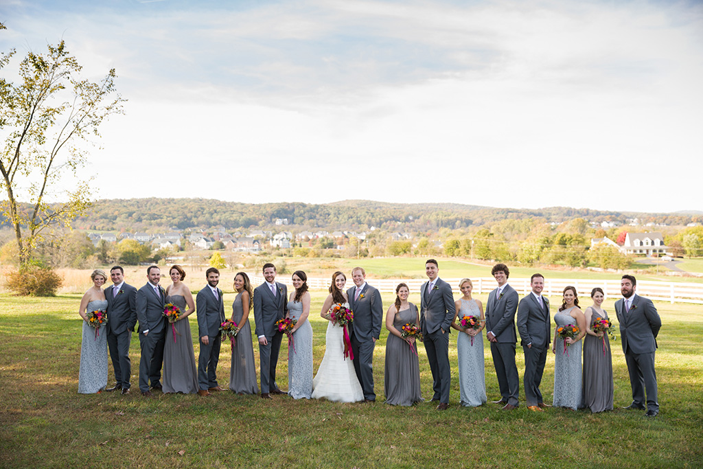 Virginia Tech-themed wedding officiant surprise with hokie mascot Sarah Keim Brian Dohn