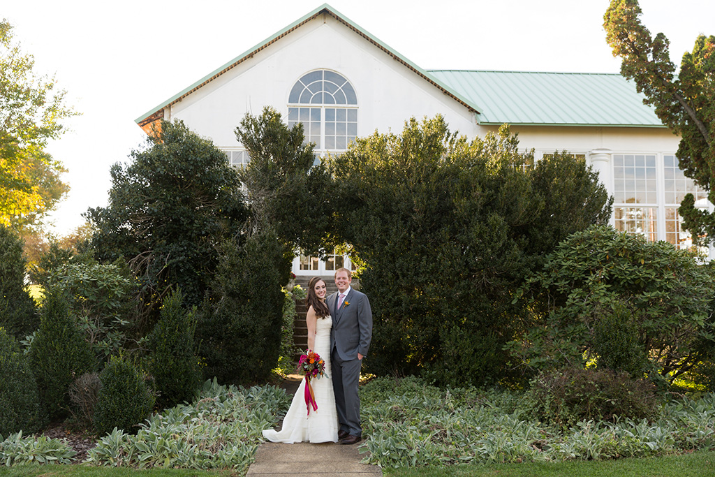 Virginia Tech-themed wedding officiant surprise with hokie mascot Sarah Keim Brian Dohn