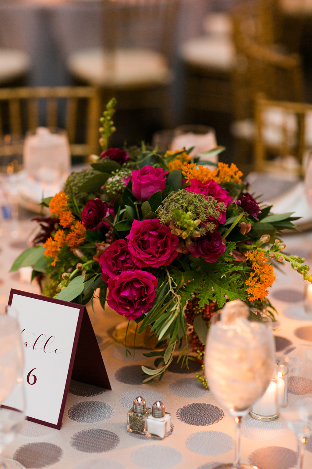 Virginia Tech-themed wedding officiant surprise with hokie mascot Sarah Keim Brian Dohn