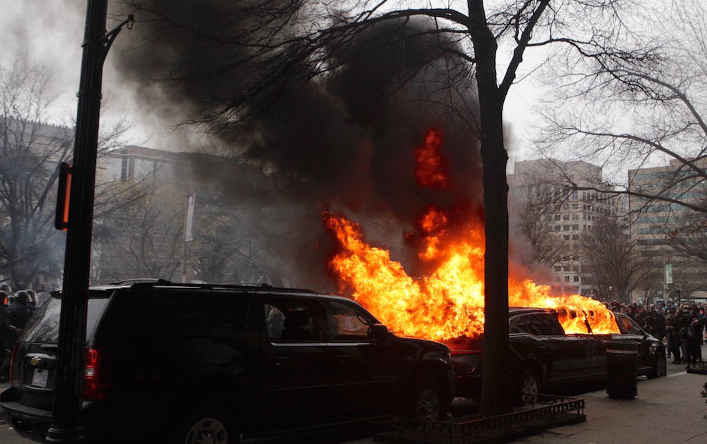 Prosecutors Drop Felony Charges for Some DC Inauguration Protesters as First Trial Begins