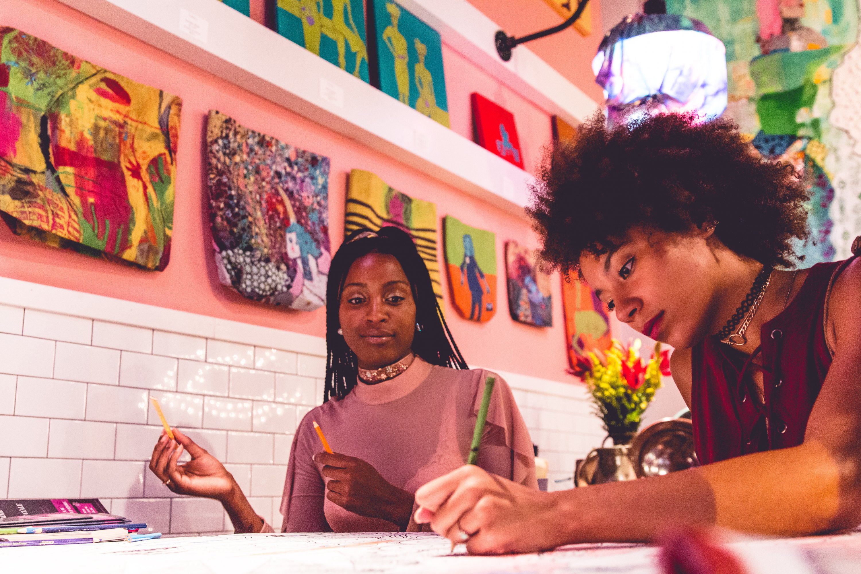 femmefatale-art lounge - Washingtonian