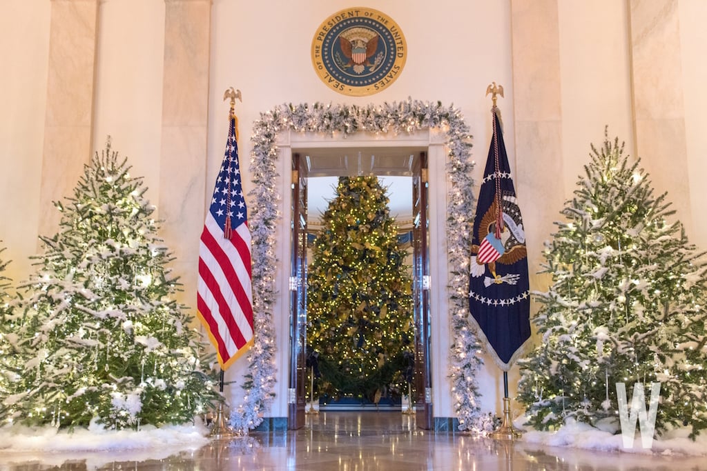 White House Christmas Decorations 2017