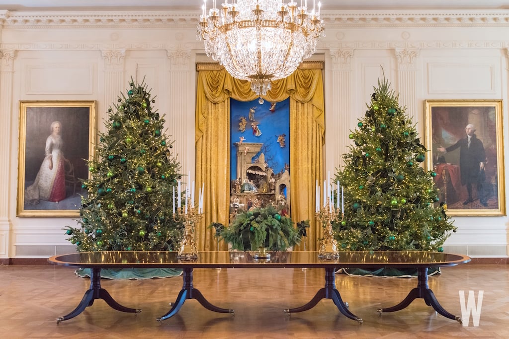 White House Christmas Decorations 2017