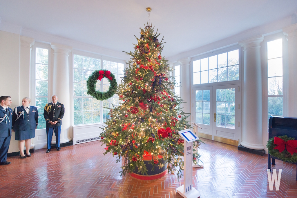 White House Christmas Decorations 2017