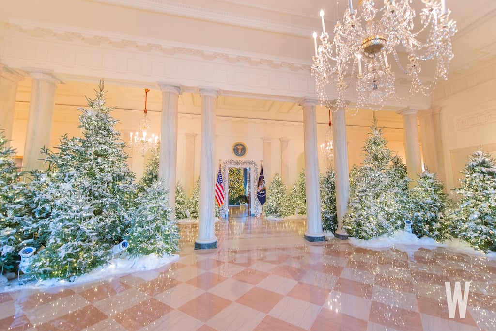 White House Christmas Decorations 2017