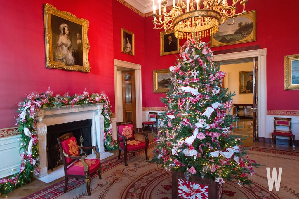 White House Christmas Decorations 2017