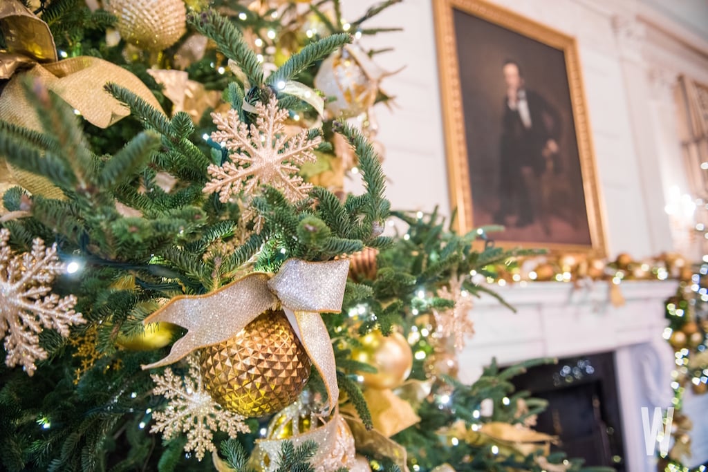 White House Christmas Decorations 2017